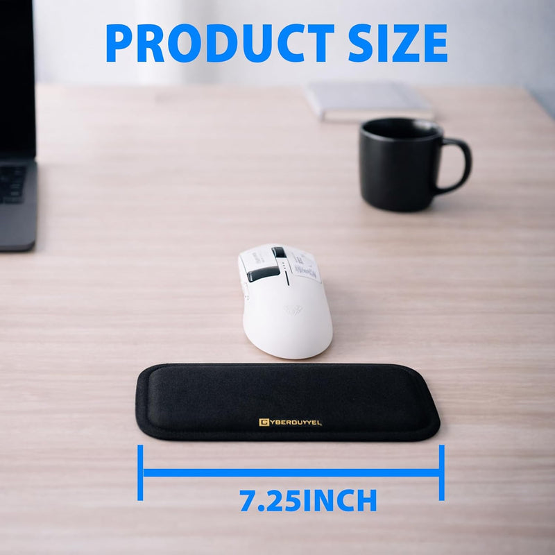 Cyberguys Ergonomic Mouse Wrist Rest, Silicone Gel with Non-Slip Base