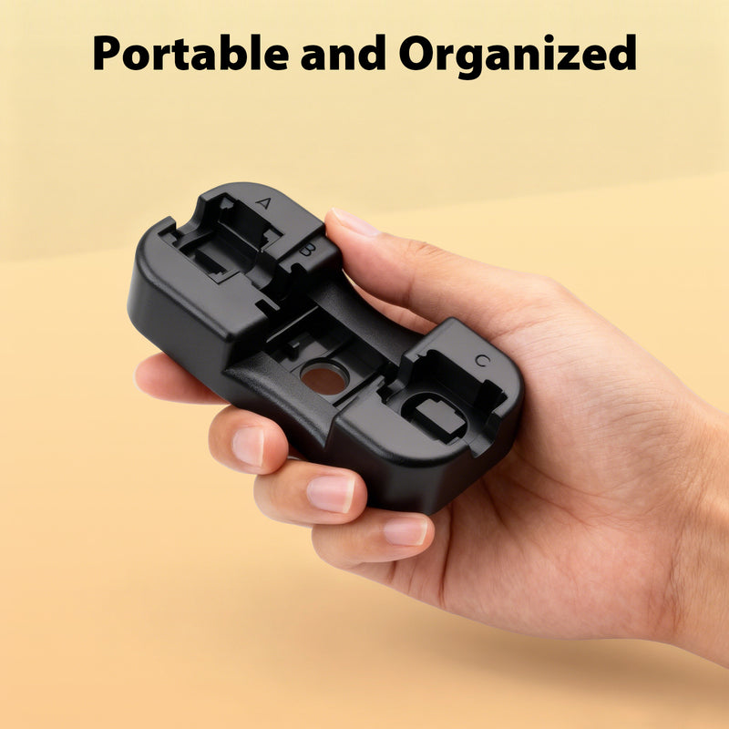 Heavy-Duty Keystone Jack Punch-Down Tool Stand for RJ45 & RJ11 Terminations