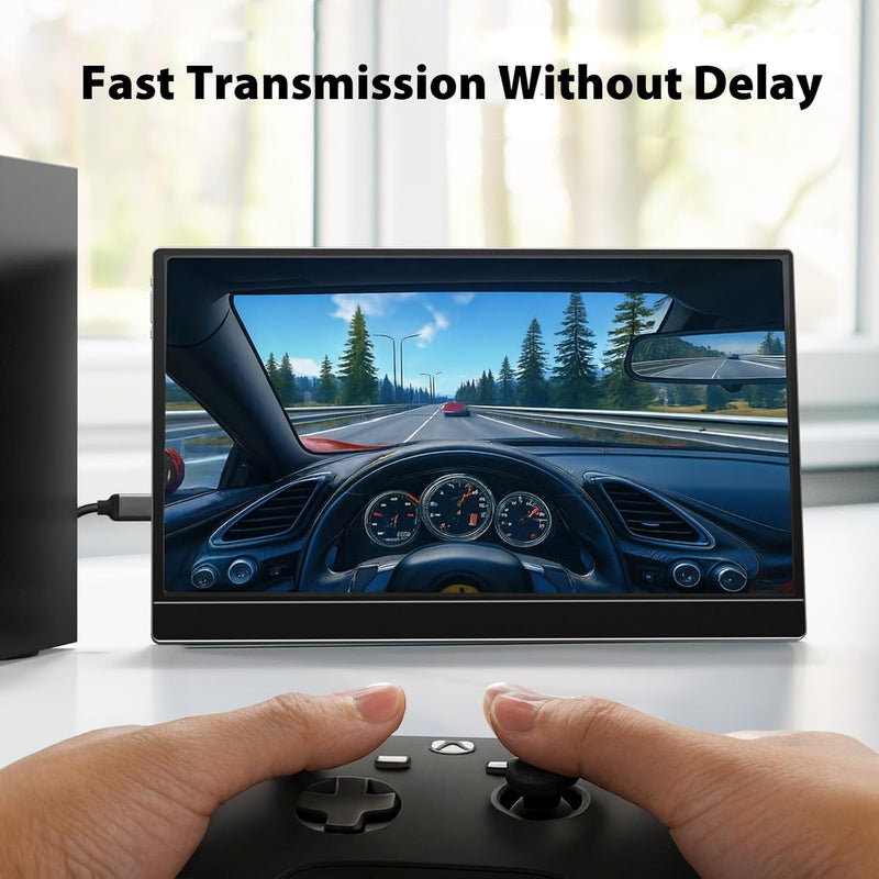 Cyberguys Mini HDMI to HDMI 2.0 Cable – 4K@60Hz Braided High-Speed Cord, Gold-Plated