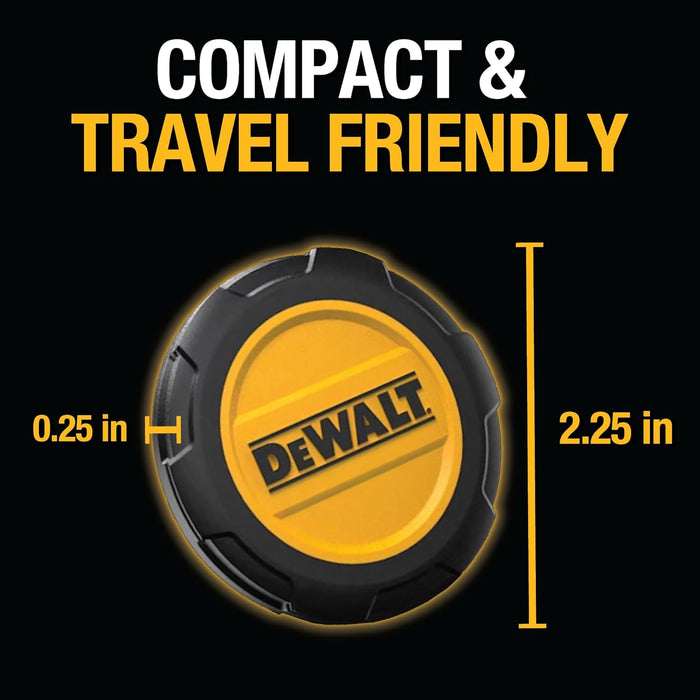 DEWALT Heavy Duty Wireless Charger, 15W Max Cell Phone Charger, Fast Wireless Charging Pad for MagSafe Compatible iPhone 16/16 Plus/16 Pro Max/15/14/13/12, Includes Wall Mounting Plate (No AC Adapter)