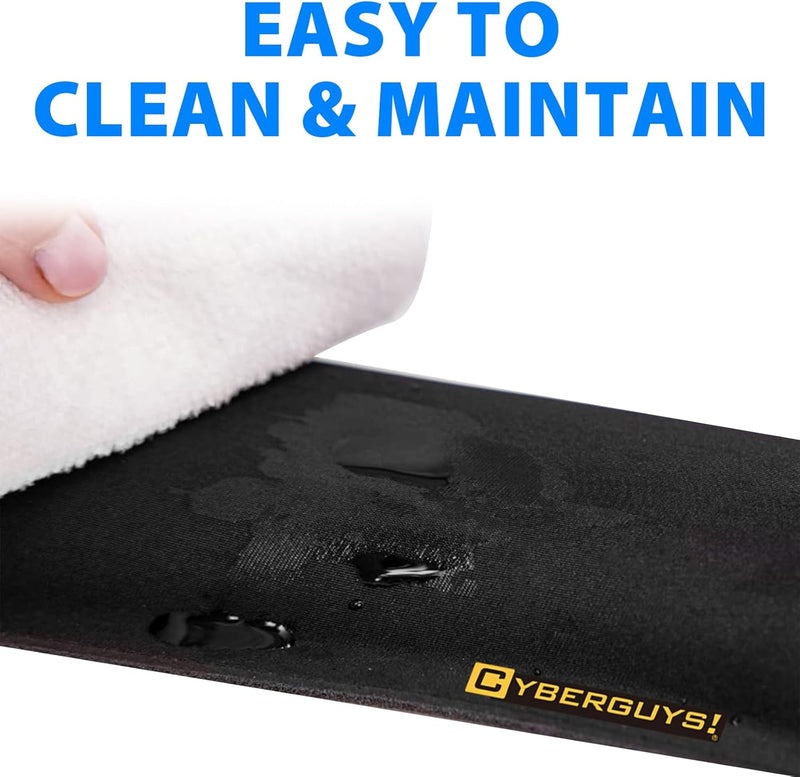 Cyberguys Ergonomic Mouse Wrist Rest, Silicone Gel with Non-Slip Base