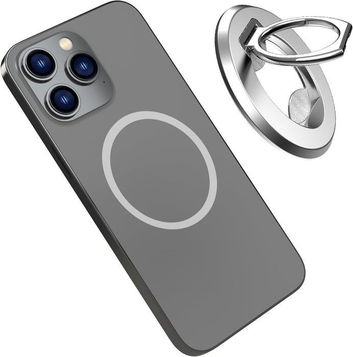 CYBERGUYS MagSafe Magnetic Phone Ring Holder – Bottle Opener, Grip Stand, Compatible w/iPhone 12–16 Series, Pro, Pro Max, Mini