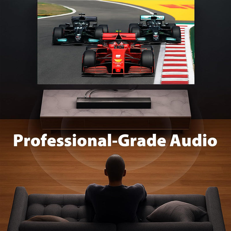 Cyberguys 3.5mm to RCA Audio Cable – Aux to RCA Stereo Cord, Gold-Plated Connectors