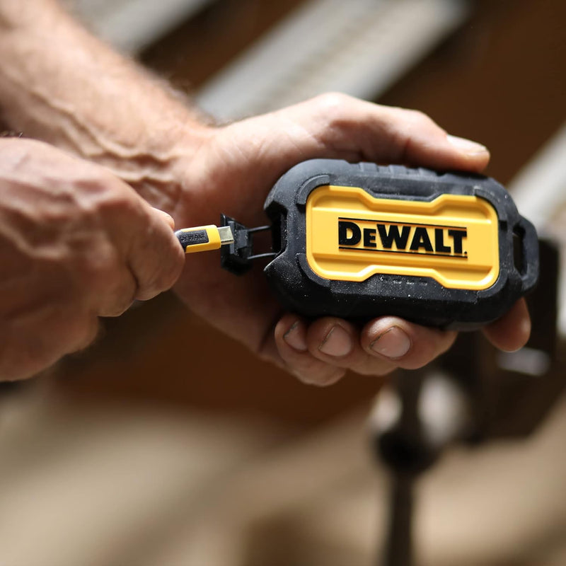 DEWALT Heavy Duty Portable Charger, 10,000mAh Power Bank w/USB-C Port, Fast Charging Battery Pack for iPhone 15/14/13 Series, Samsung Galaxy & More
