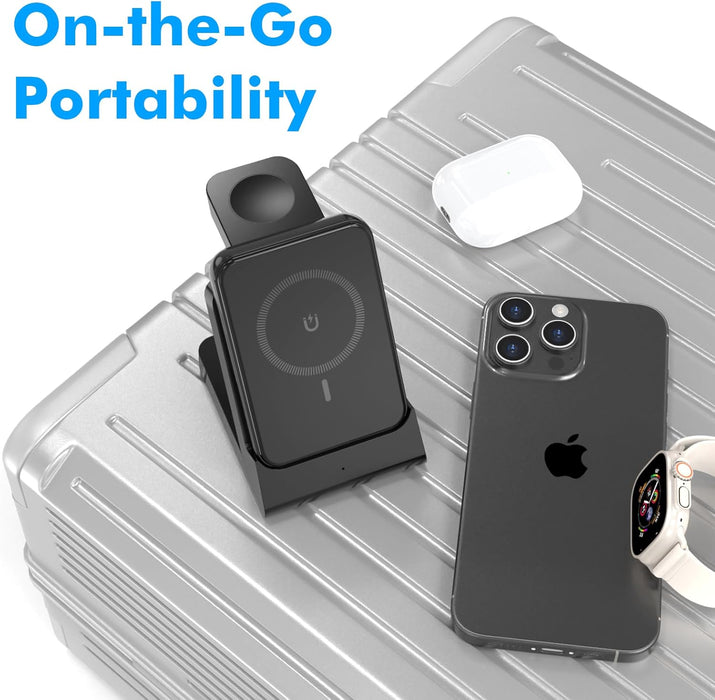 4-in-1 MagSafe Fast Charging Station – iPhone, Watch, AirPods