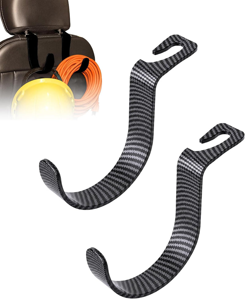 TRAVEL DEPOT XL Heavy-Duty Car Headrest Hooks – Universal Vehicle Seat Hangers