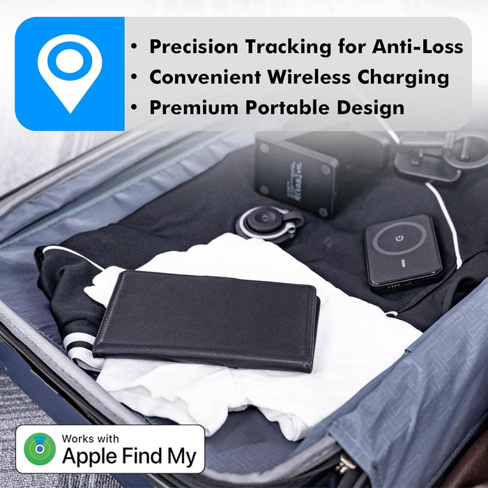 Travel Depot Passport Holder – Apple Find My Trackable Cover, 6-Month Battery