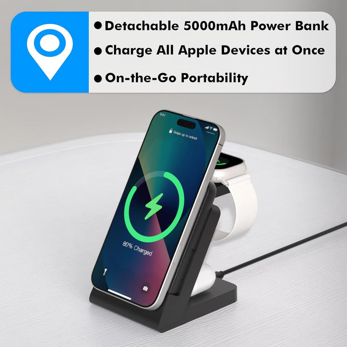 4-in-1 MagSafe Fast Charging Station – iPhone, Watch, AirPods