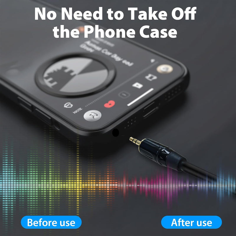 Cyberguys 3.5mm to XLR Male Audio Cable – TRS to XLR Balanced Studio Cord