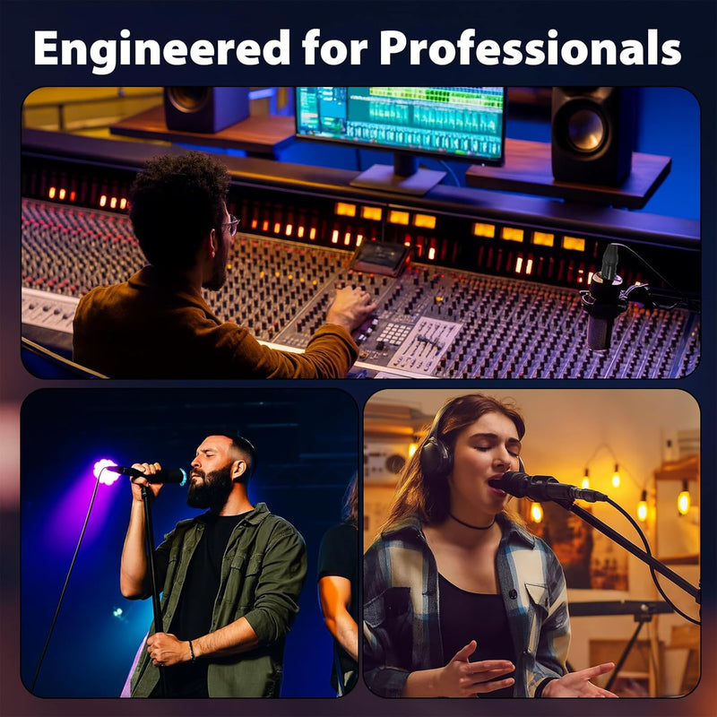 Cyberguys 3.5mm to XLR Male Audio Cable – TRS to XLR Balanced Studio Cord