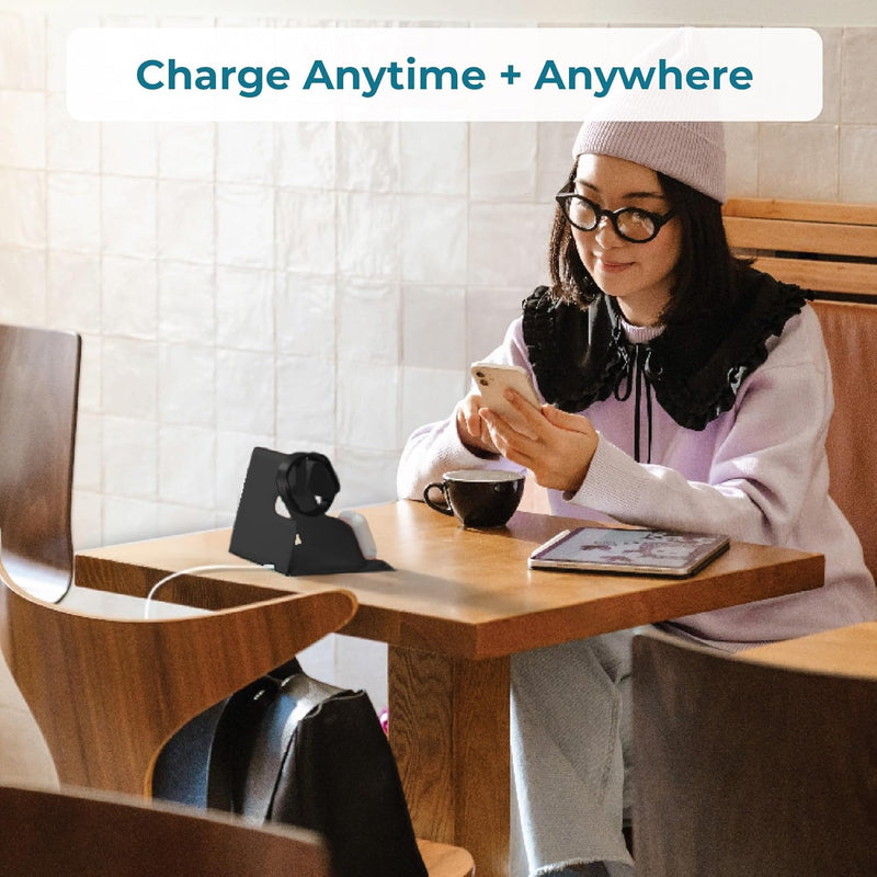 BLACK+DECKER 3-in-1 Apple Charging Station – Wireless Foldable Charger for iPhone, Apple Watch & AirPods
