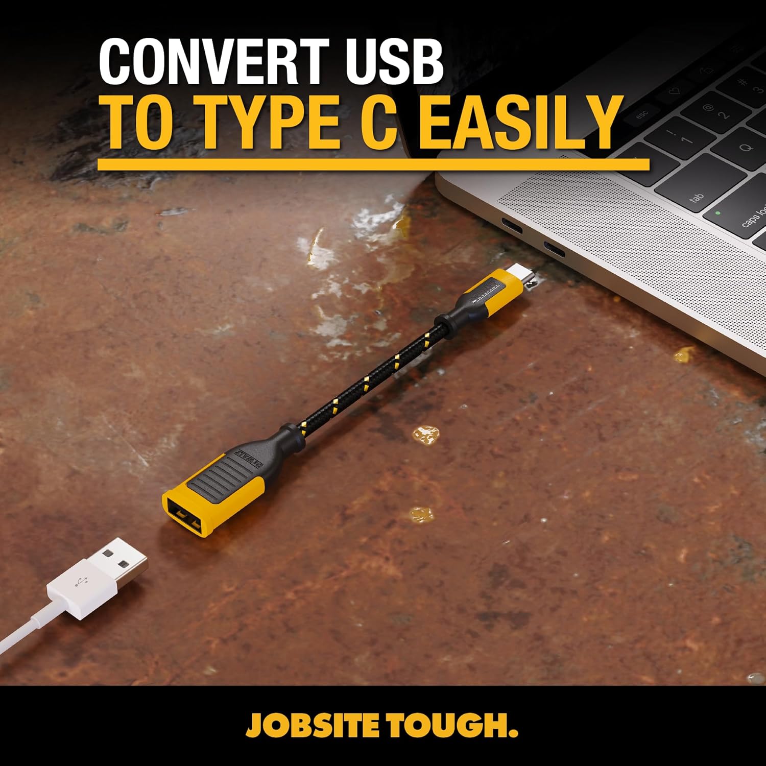 DEWALT USB-A to USB-C Adapter - Thumbnail 3