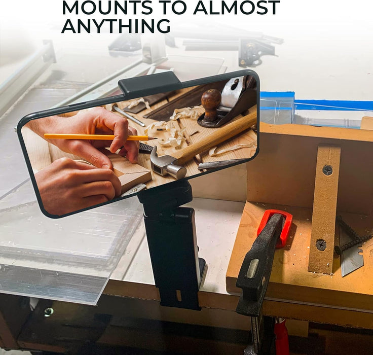 Foldable Phone Stand – Adjustable Desk & Airplane Holder for iPhone, Android, Travel Use