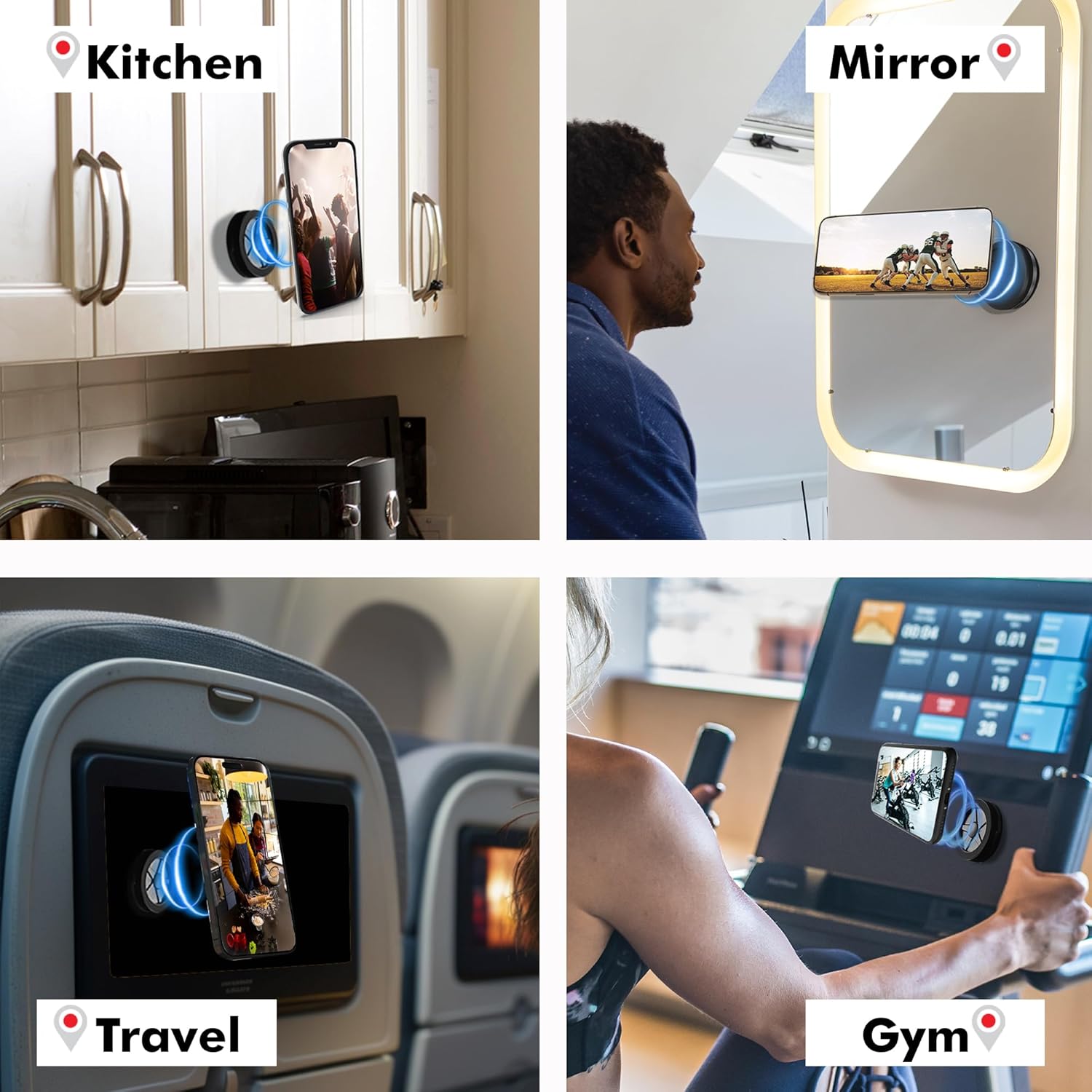 MagSafe Car & Surface Suction Phone Mount - Thumbnail 4