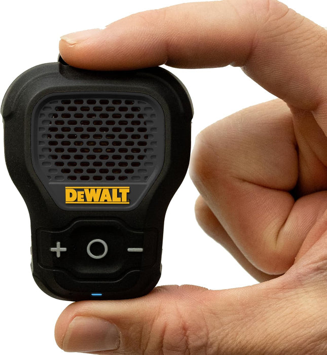 DEWALT Wearable Bluetooth Speaker [Black Edition]