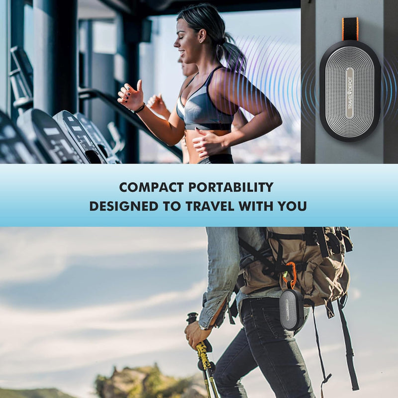 Magnetic Bluetooth Speaker – IP66 Waterproof Portable Wireless Speaker for Golf Cart & Outdoor Use