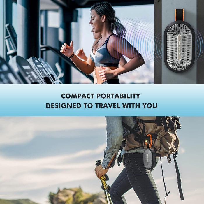Magnetic Bluetooth Speaker – IP66 Waterproof Portable Wireless Speaker for Golf Cart & Outdoor Use