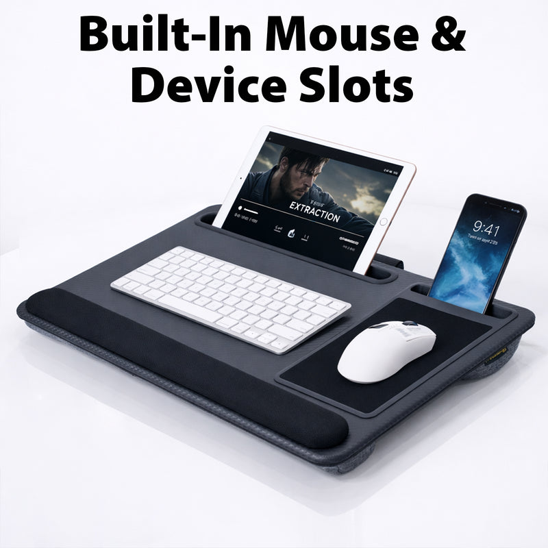 Cyberguys Lap Desk for 15.6" Laptop with Cushion Base
