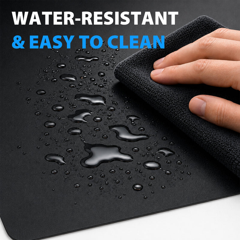 Cyberguys Premium Gaming Mouse Pad, Speed Surface with Anti-Slip Base, 15.4" X 17.7"