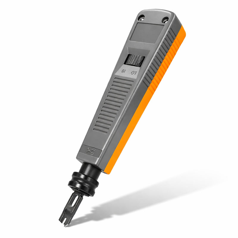 Cyberguys Punch Down Tool with 110 Blade, Adjustable Impact