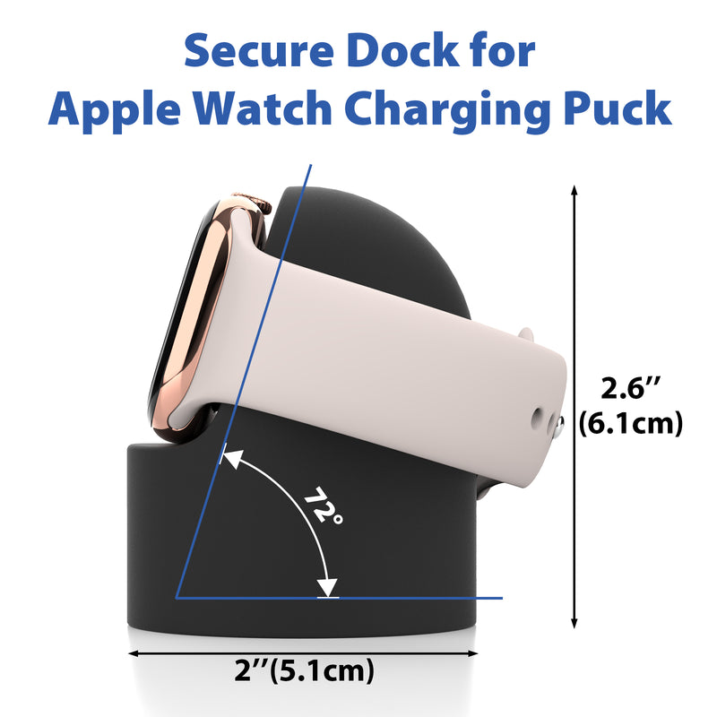 Cyberguys Apple Watch Silicone Charger Stand