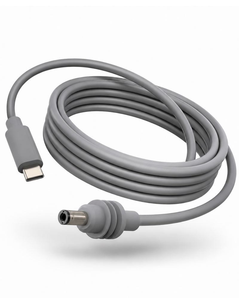 Cyberguys USB-C to DC Power Cable for Starlink Mini, 100W Waterproof Heavy Duty