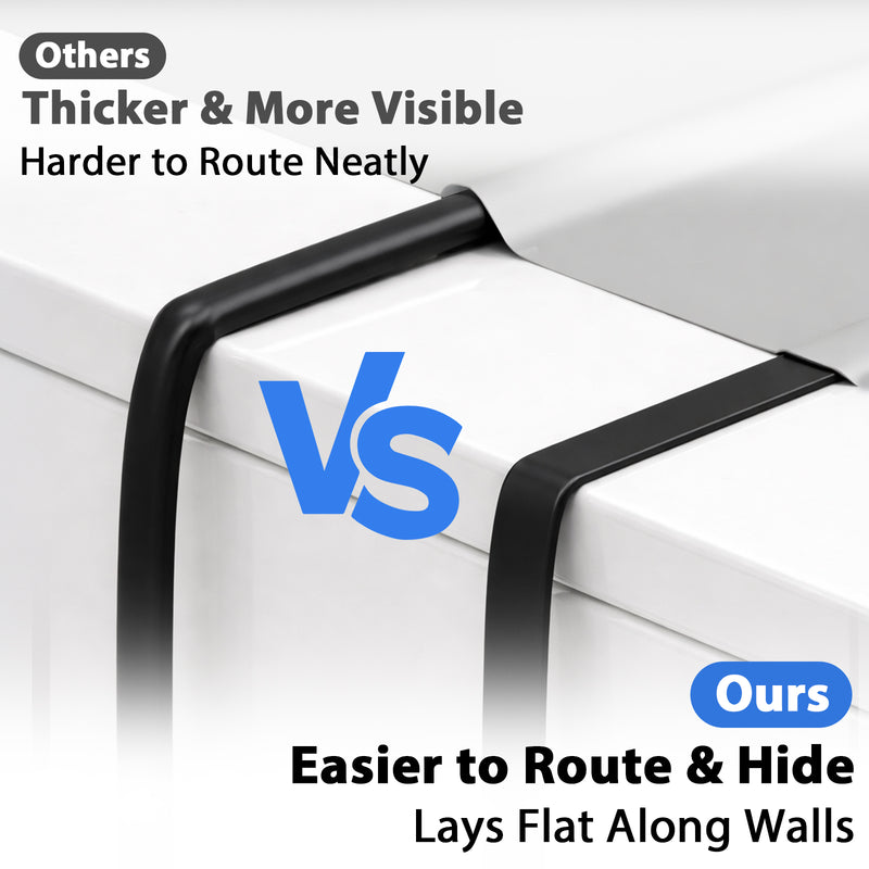 Travel Depot 3 Pack Flat USB-C to USB-C Cable, Fast Charging Tangle-Free Design