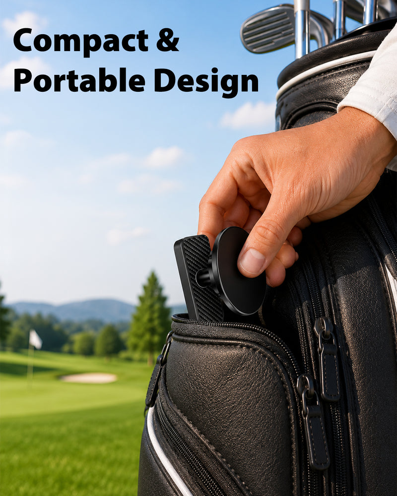 Travel Depot Magnetic Golf Cart Phone Holder, MagSafe Compatible 360° Mount