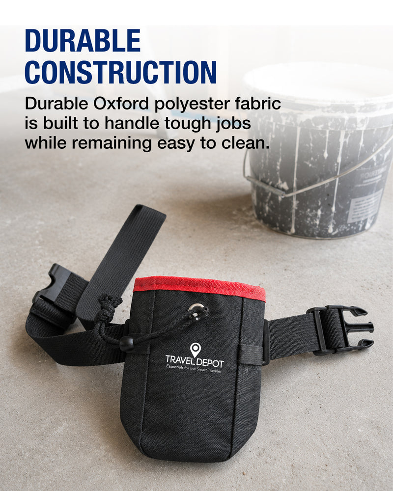 Travel Depot Tool Pouch with Belt Attachment – Heavy Duty Utility Holder