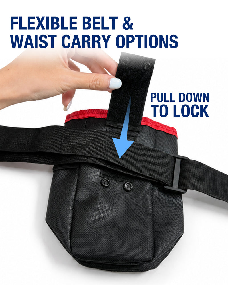 Travel Depot Tool Pouch with Belt Attachment – Heavy Duty Utility Holder
