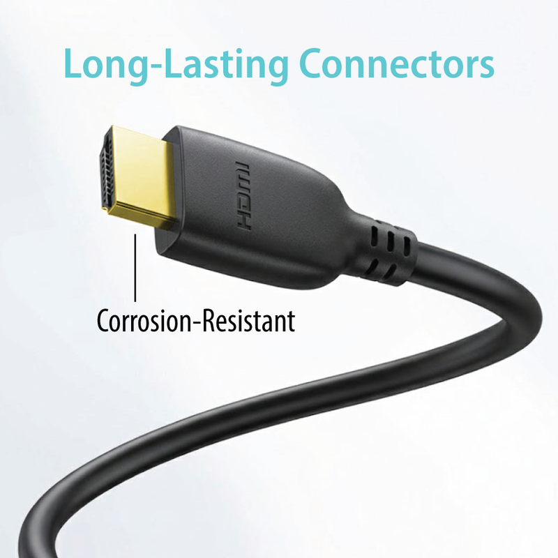 Cyberguys 8K HDMI 2.1 Cable 10ft, 48Gbps Ultra High Speed with Dolby Atmos