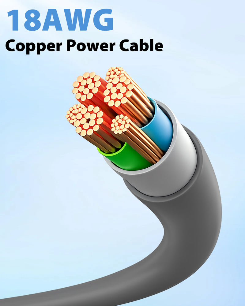 Cyberguys DC Power Cable Replacement for Starlink Mini, Waterproof Heavy Duty