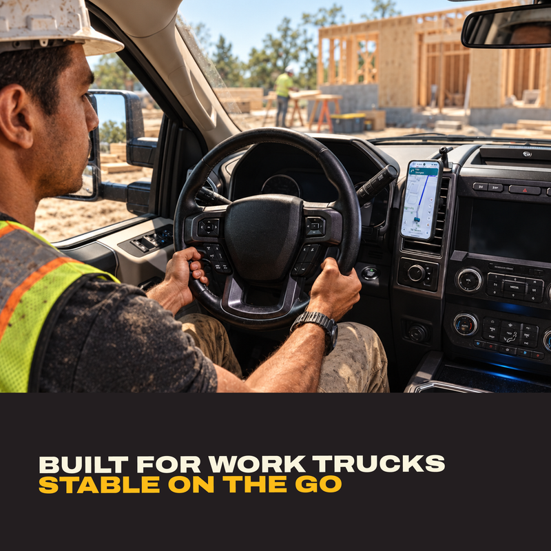 DEWALT Magnetic Car Phone Mount Kit, MagSafe Vent and Dashboard 2-in-1