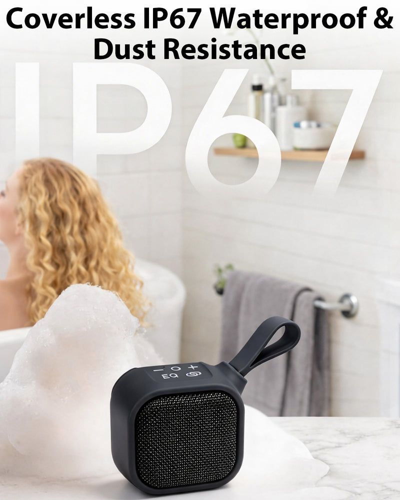 Travel Depot Magnetic Wireless Bluetooth Speaker, IP67 Waterproof Portable