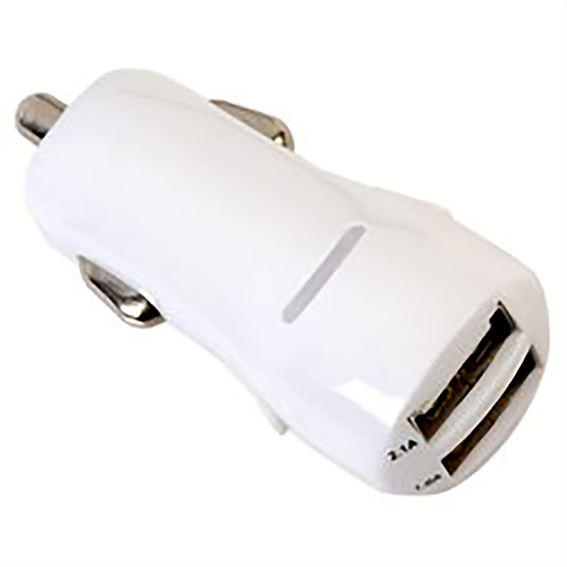 USB DUAL PORT CAR CHARGER, 3.1A