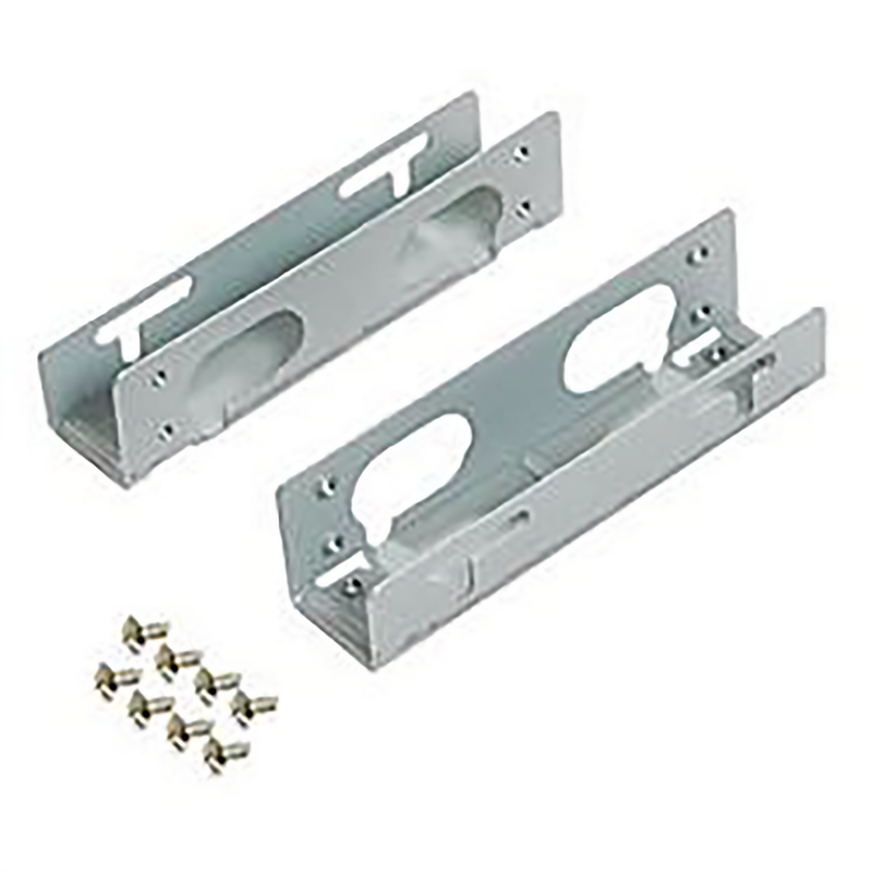Hard Drive Mounting Kit – Fits 3.5" HDD in 5.25" Drive Bay, Brackets & Screws