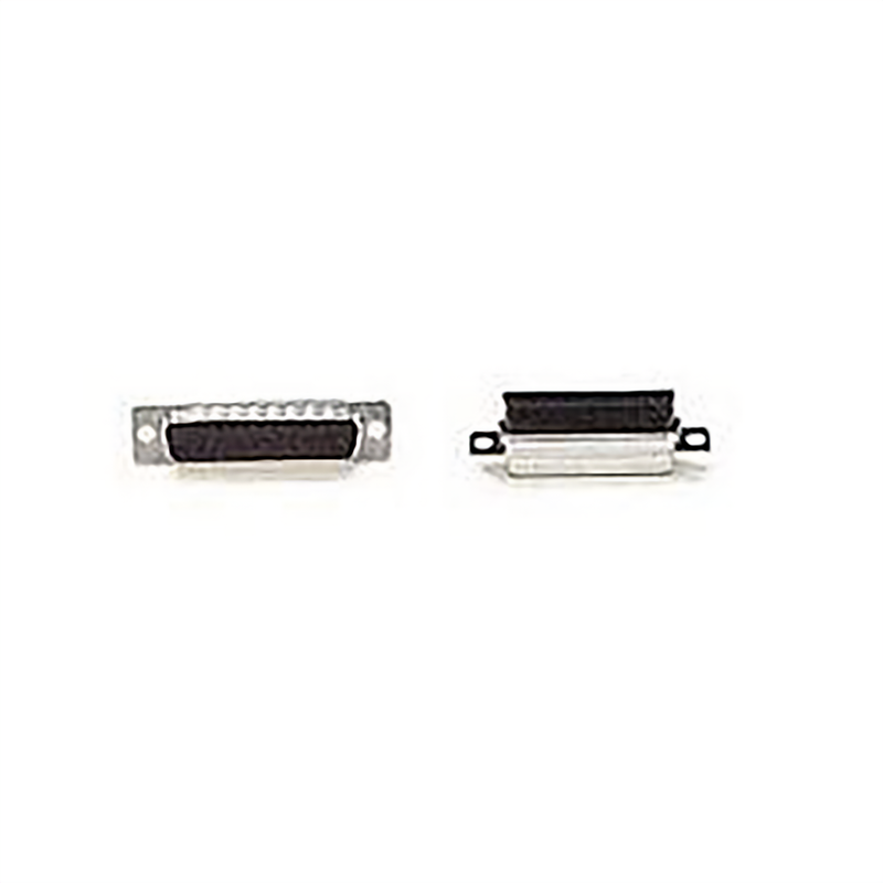 D-Sub DB25 Male Crimp Connector with Protective Metal Shell