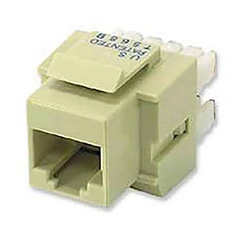 CAT5E 8P8C KEYSTONE PANEL JACK