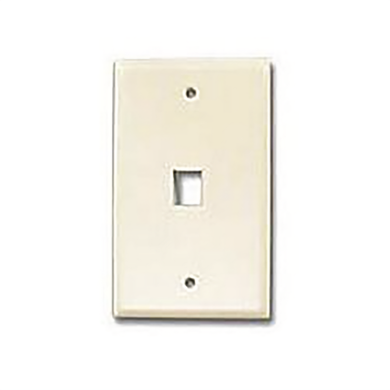 CAT5 FACE PLATE, BEIGE