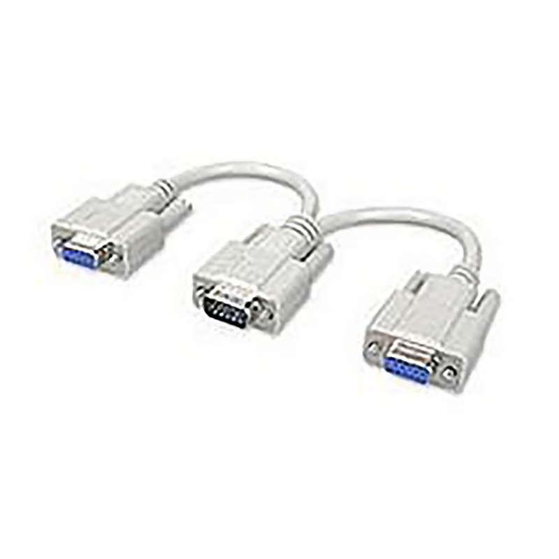CABLE, VGA Y, HD15 MALE TO HD15 FEMALE