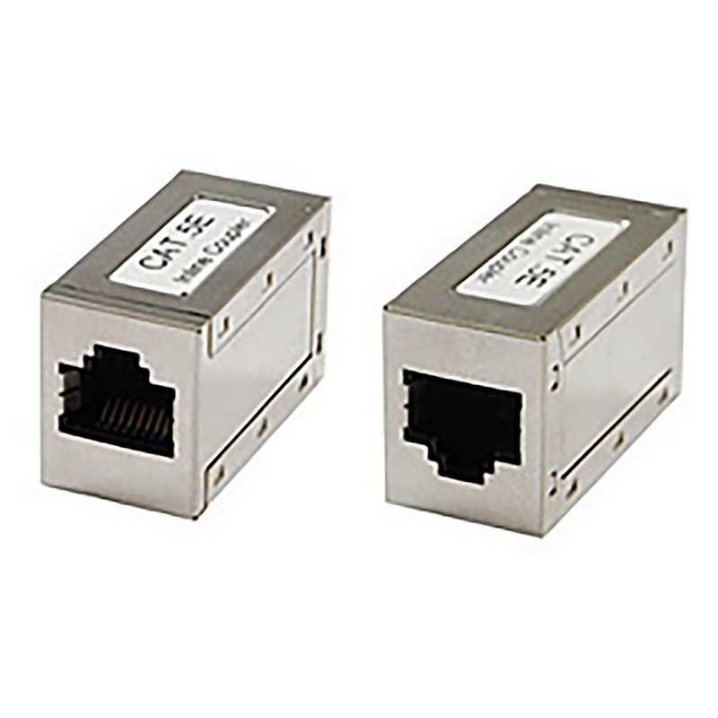 CAT5E INLINE COUPLER, SHIELDED
