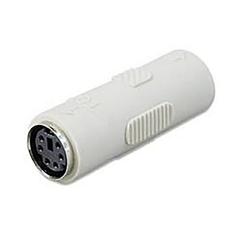 PS/2 6-Pin Mini DIN Gender Changer – Female to Female Coupler Adapter