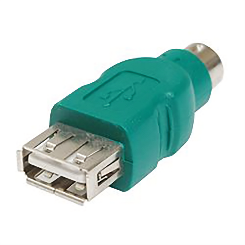 USB Mouse to PS2 Adapter – Convert USB Mouse for PS/2 Port Compatibility, Plug & Play