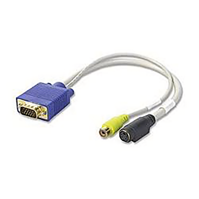 VIDEO CARD TO S VIDEO AND TV ADAPTER CABLE