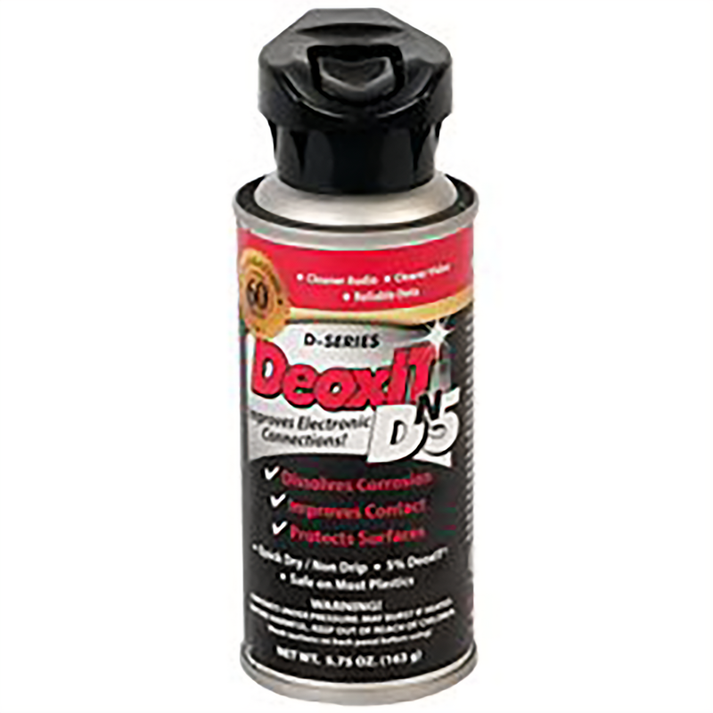 DEOXIT DN5 Metal Contact Cleaner – Precision Electronic Spray, UPS Ground Shipping Only