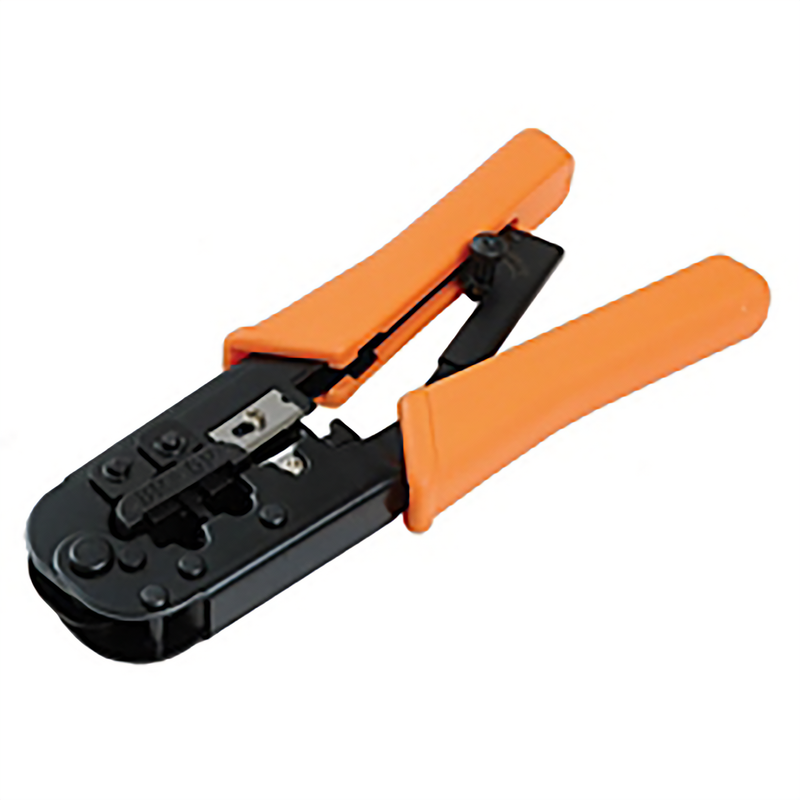 HEAVY DUTY MODULAR PLUG CRIMPING TOOL, RATCHETING