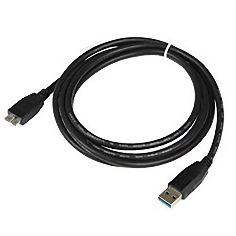 USB 3.0 A to Micro B Cable 6FT – High-Speed Data Transfer Cord, Black