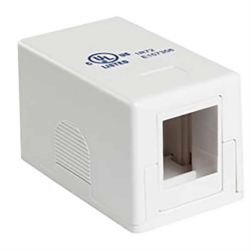 KEYSTONE SURFACE MOUNT BOX, WHITE