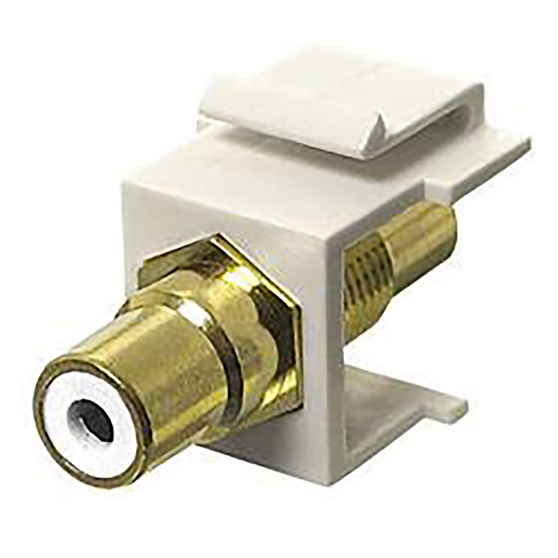 RCA COUPLER KEYSTONE INSERT
