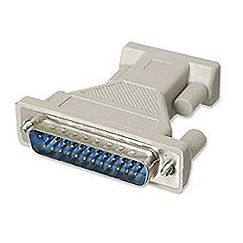 ADAPTER DB9F TO DB25M